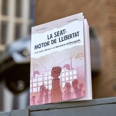Presentació del còmic La SEAT : motor de llibertat de l’Ajuntament de Barcelona