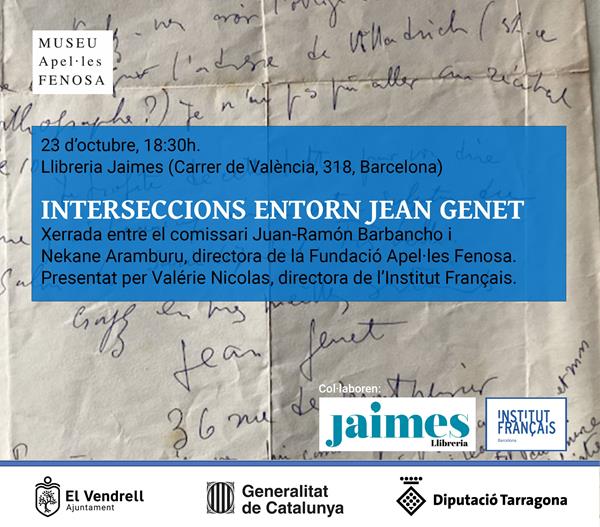 Conversatori : Relats entrecreuats entorn a Jean Genet