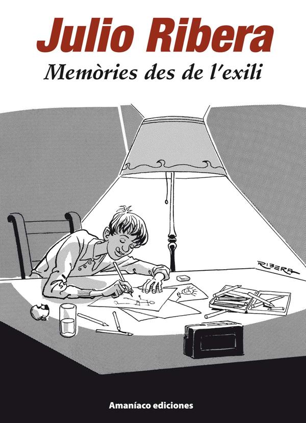 Presentació del llibre : ” Julio Ribera, memòries des de l'exili ” a càrrec de l'Anne Marie Ribera, vídua de l'autor i de l'editor en Jordi Coll