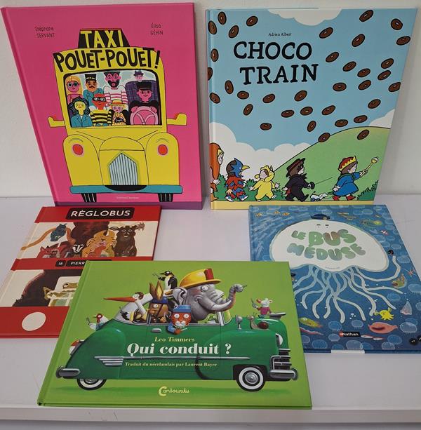 J'aime les samedis : Venez avec Mimi dans le bus-méduse et le choco-train !