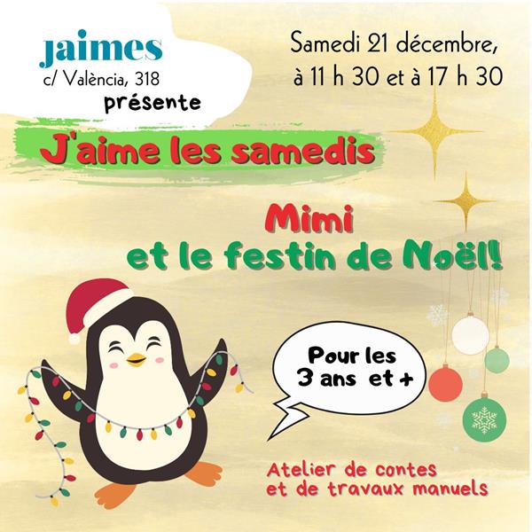 J'aime les samedis : Mimi et le festin de Noël