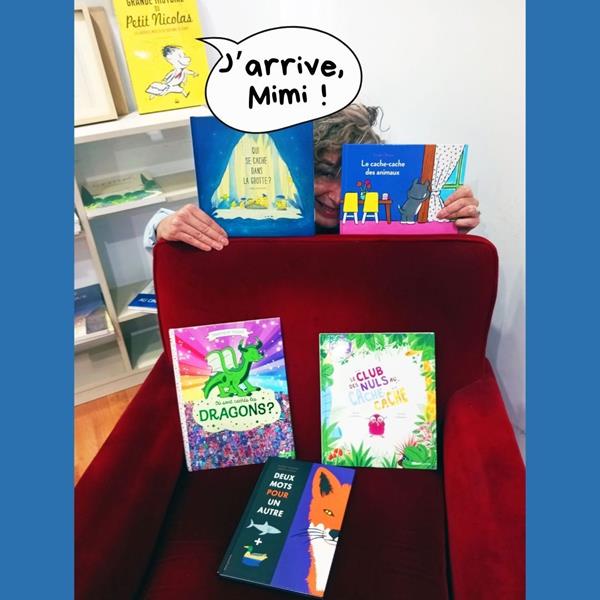 J'aime les samedis, joue à cache-cache avec Mimi !