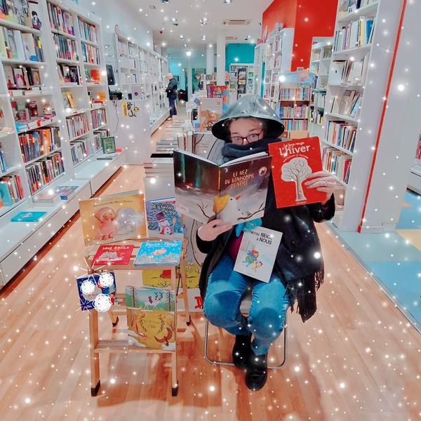 J'aime les samedis, neige à profusion avec Mimi !