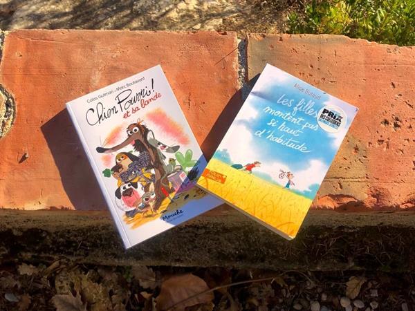 Nouveau 7 – 12 ans !!! J'aime lire les samedis avec mon club de lecture-atelier collage sur les livres : “Chien pourri et sa bande” pour les 7-9 ans et “Les filles  montent pas si haut d'habitude” pour les 10-12 ans