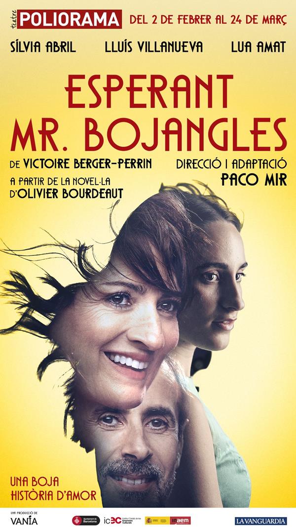 Amb motiu de l'estrena de l'obra de teatre al Poliorama “Esperant Mr. Bojangles” trobada amb Olivier Bourdeaut i Victoire Berger