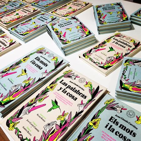 Presentem "Els mots i la cosa" de Blackie Books amb Ricard Borràs, Alberto Blecua i Anton Espadaler | 