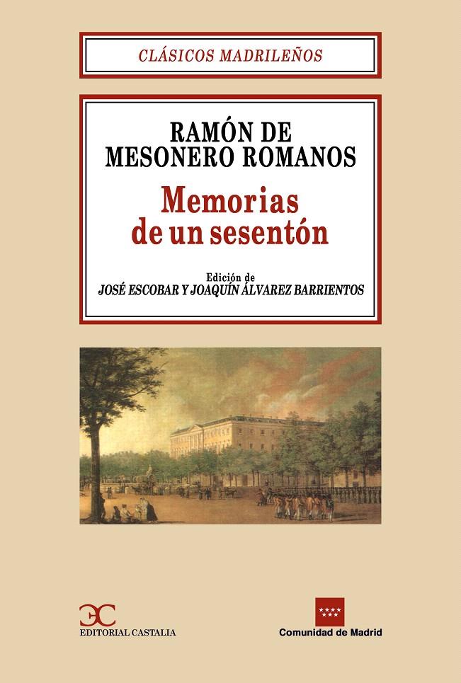 MEMORIAS DE UN SETENTÓN | 9788470396984 | MESONERO ROMANOS, RAMÓN DE