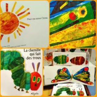 J’aime les samedis : Venez jouer avec Mimi et sa chenille gloutonne, hommage à Eric Carle - 