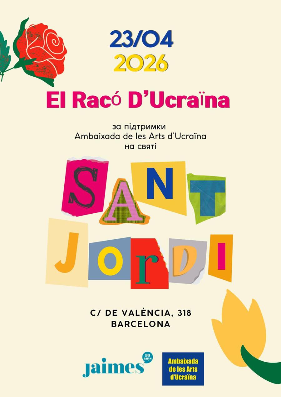 Dia del llibre - Parada ucraïnesa i signatures a la parada de davant de la llibreria - 