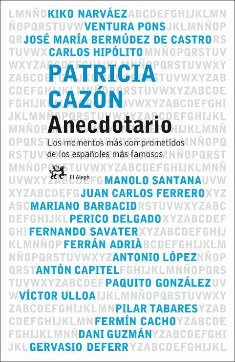 ANECDOTARIO | 9788476697122 | PATRICIA CAZÓN