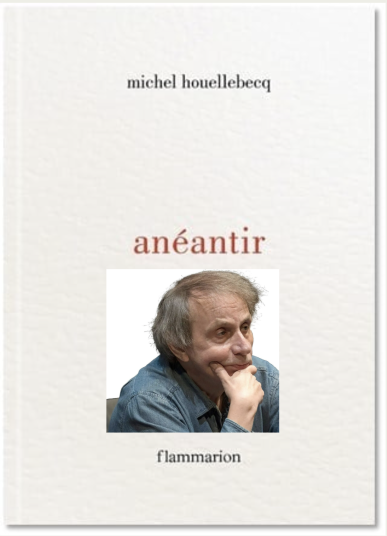Le nouveau livre de Michel Houellebecq "Anéantir" - 