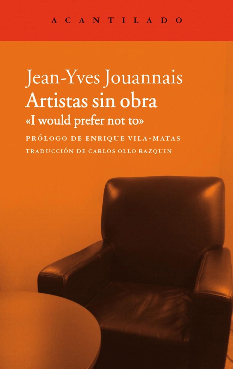 ARTISTAS SIN OBRA | 9788415689980 | JOUANNAIS, JEAN-YVES