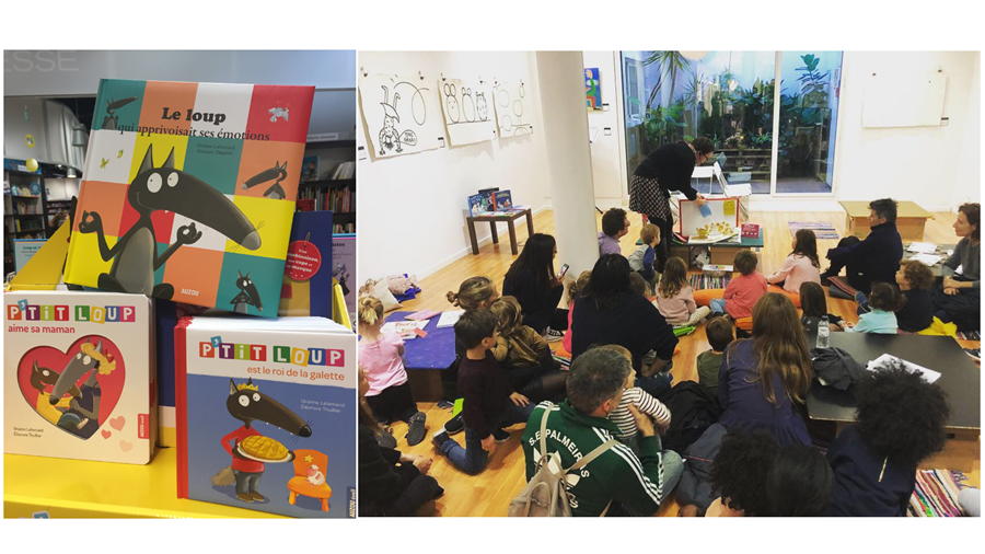 Club des petits lecteurs nº3 : "Histoires de loups", pour les 3-10 ans, à Sarrià et à València - 