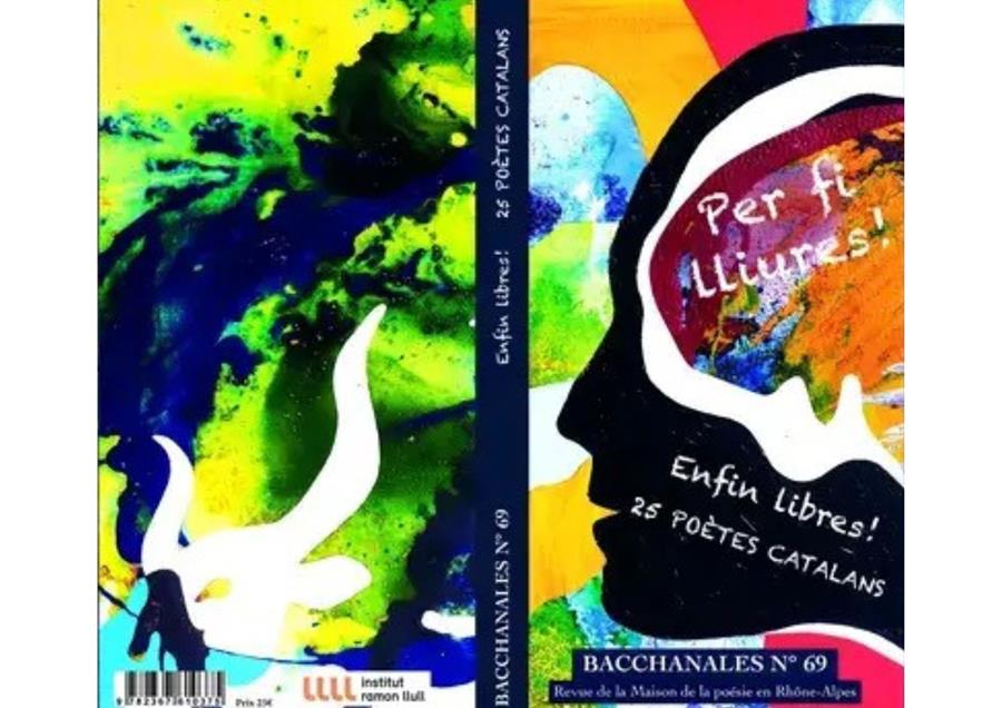 Présentation du nº 69 de la revue "Bacchanales"  Poésie de langue catalane d'aujourd'hui ( bilingue français-catalan ) - 