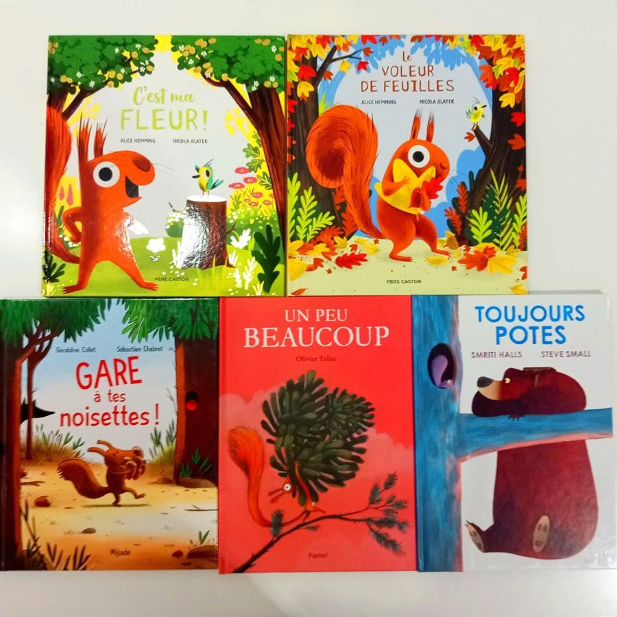 J'aime les samedis, les écureuils, des potes à Mimi - 