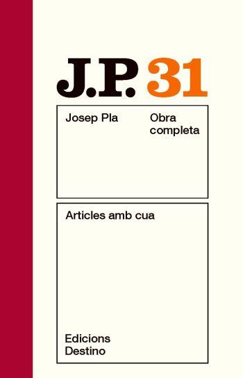 ARTICLES AMB CUA | 9788497101714 | JOSEP PLA