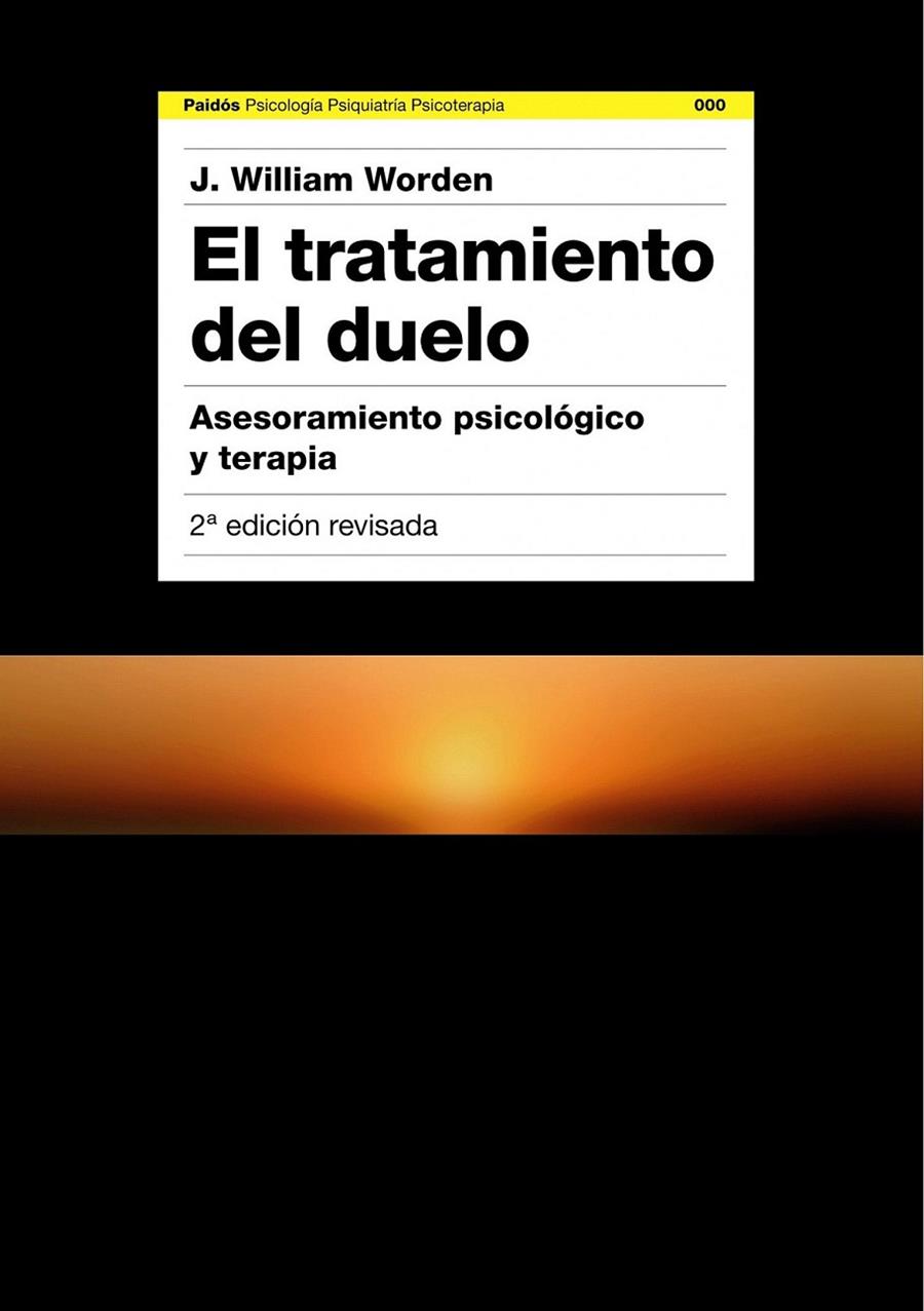 EL TRATAMIENTO DEL DUELO | 9788449324017 | J. WILLIAM WORDEN