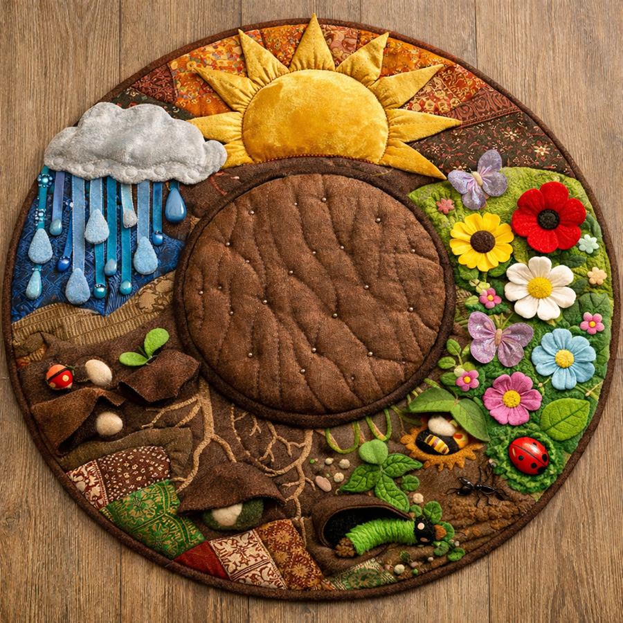 Les tambours du Printemps avec Typhaine, la Fabulora, un spectacle sensoriel pour bébés et grands - 