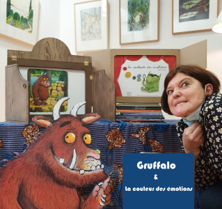 J’aime les samedis : Poulette Sabrina et Gruffalo & la couleur des émotions! à 12h30 et à 16h30 - 