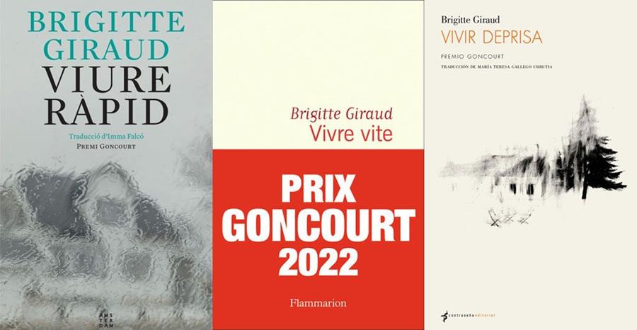  Presentació de "Viure ràpid" - "Vivir deprisa" - "Vivre vite" de Brigitte Giraud - 