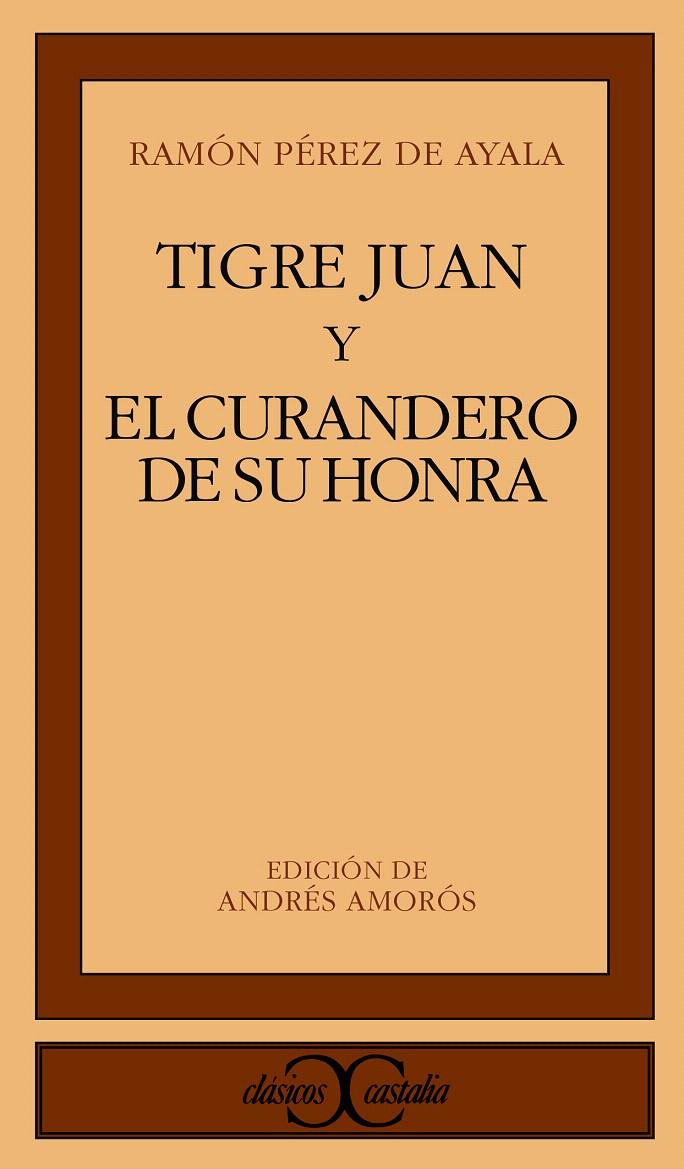 TIGRE JUAN Y EL CURANDERO DE SU HONRA | 9788470393617 | PÉREZ DE AYALA, RAMÓN