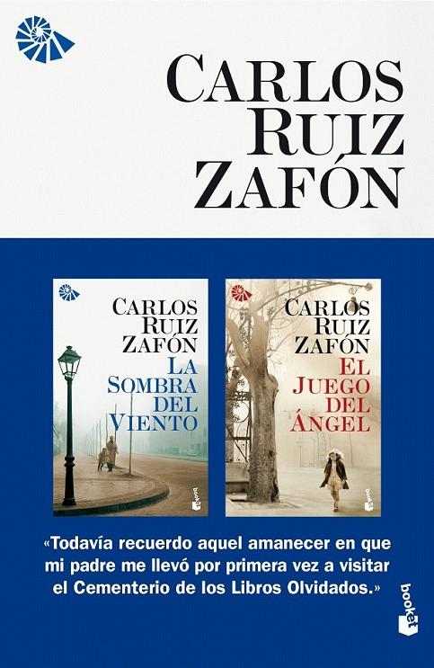 PACK ZAFÓN BOOKET (LA SOMBRA DEL VIENTO + EL JUEGO DEL ÁNGEL) | 9788408006312 | CARLOS RUIZ ZAFÓN