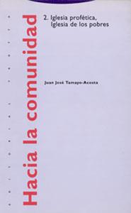 HACIA LA COMUNIDAD 2 | 9788487699955 | TAMAYO, JUAN JOSÉ