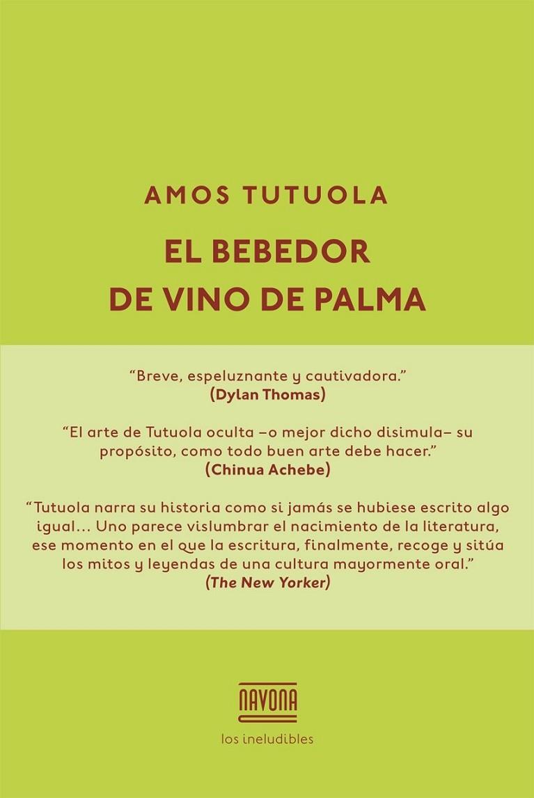 EL BEBEDOR DE VINO DE PALMA | 9788416259434 | AMOS TUTUOLA