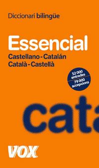 DICCIONARI ESSENCIAL CASTELLANO-CATALÁN / CATALÀ-CASTELLÀ | 9788483329634