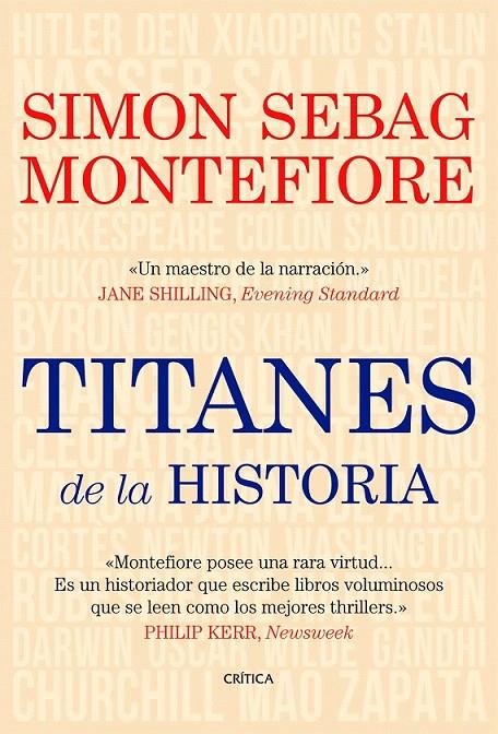 TITANES DE LA HISTORIA | 9788498926507 | SIMON SEBAG MONTEFIORE