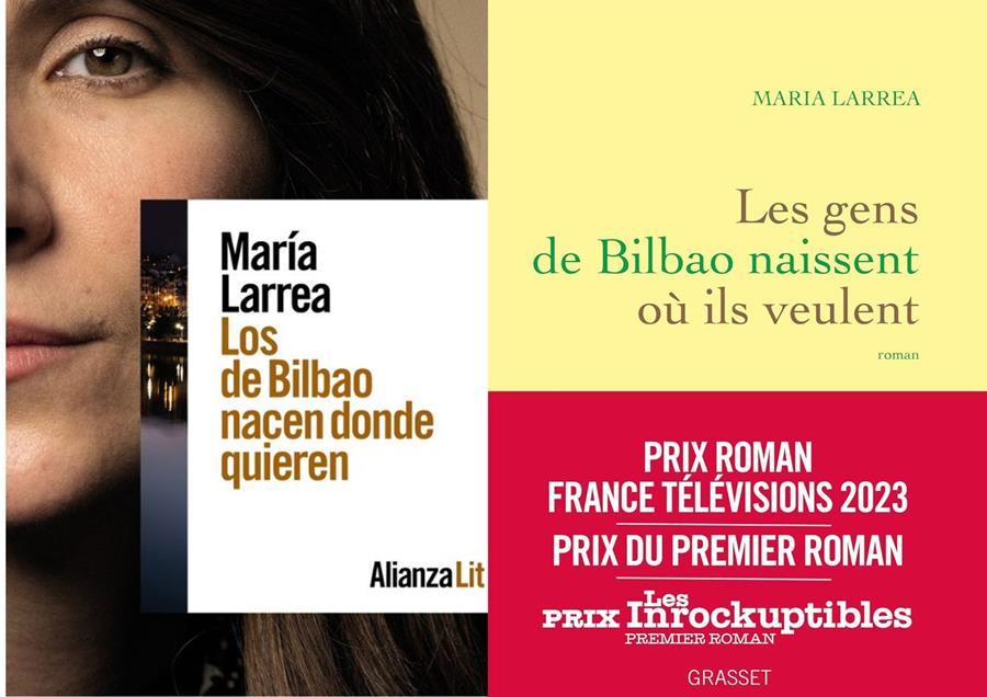 Presentació de la traducció del llibre : “Les gens de Bilbao naissent où il veulent“  -  “Los de Bilbao nacen donde quieren” de María Larrea - 