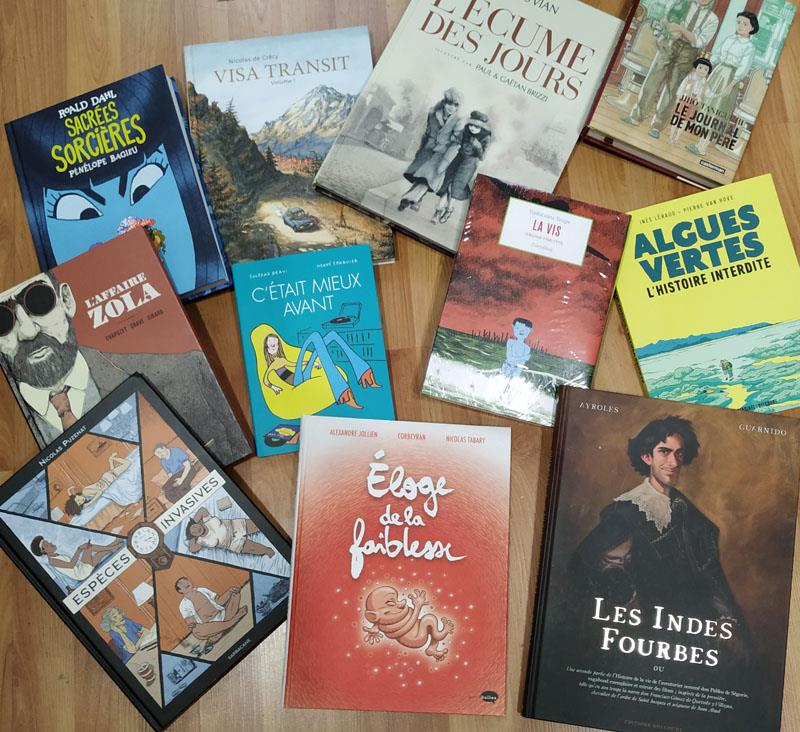 Arrivage de BD - 