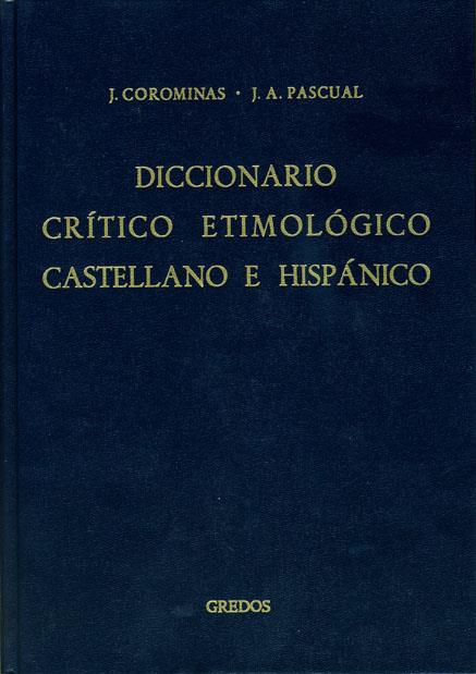 DICCIONARIO CRITICO ETIMOLOGICO 6 (Y-Z) | 9788424914561 | PASCUAL , J.A./COROMINES VIGNEUX, JOAN