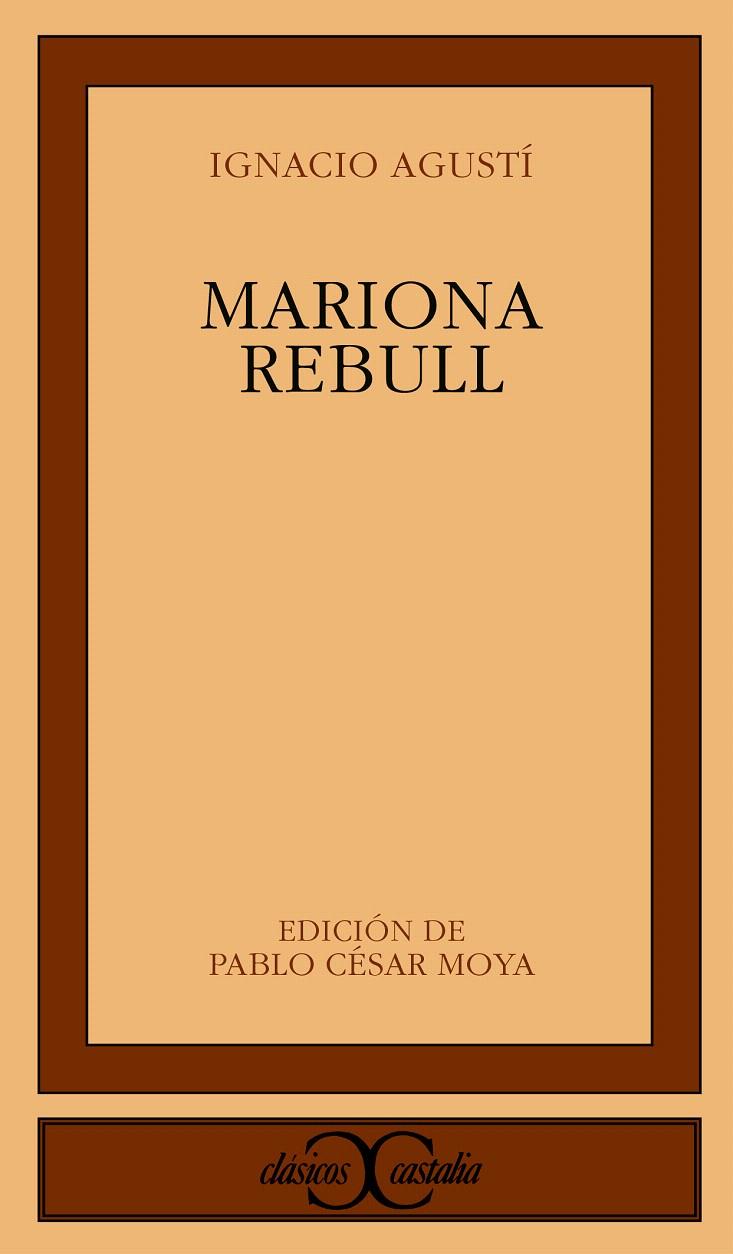 MARIONA REBULL | 9788497401845 | AGUSTÍ, IGNACIO