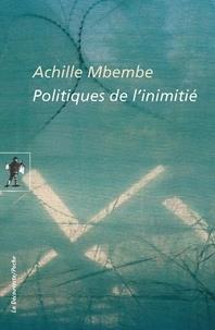 POLITIQUES DE L'INIMITIÉ | 9782348040825 | COLLECTIF