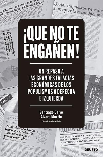 ¡QUE NO TE ENGAÑEN! | 9788423434411 | MARTÍN, ÁLVARO/CALVO, SANTIAGO