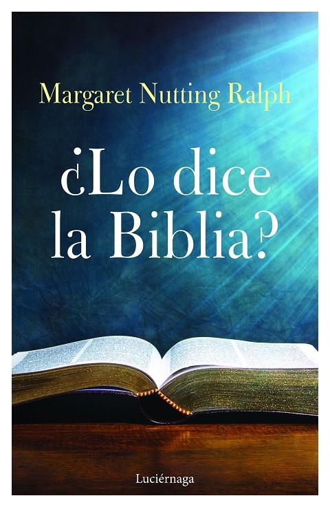 ¿LO DICE LA BIBLIA? | 9788418015519 | NUTTING RALPH, MARGARET