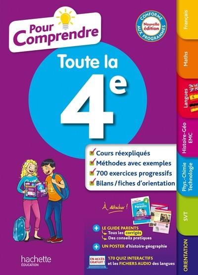 POUR COMPRENDRE TOUTES LES MATIÈRES 4E - ÉDITION 2023 | 9782017223818 | COLLECTIF