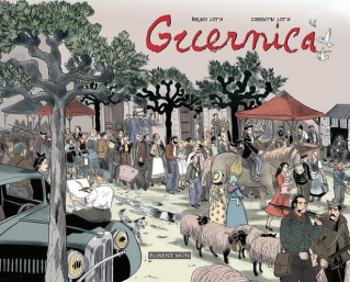 Exposition-vente des dessins originaux de Bruno Loth du livre : "Guernica"  - 