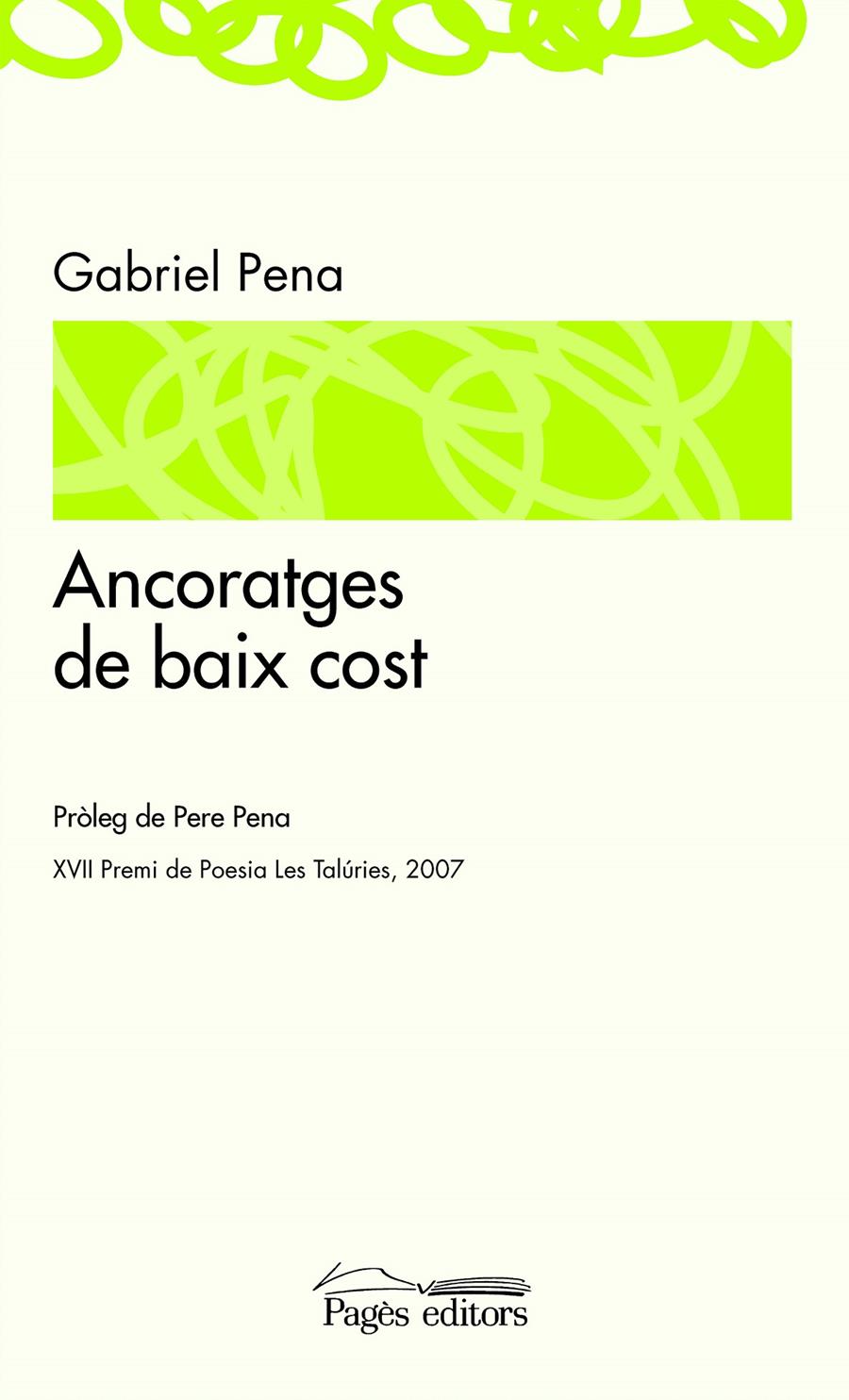 ANCORATGES DE BAIX COST | 9788497795760 | PENA I BALLESTÉ, GABRIEL