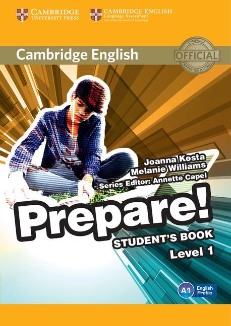 CAMBRIDGE ENGLISH PREPARE! LEVEL 1 - STUDENT'S BOOK | 9780521180436