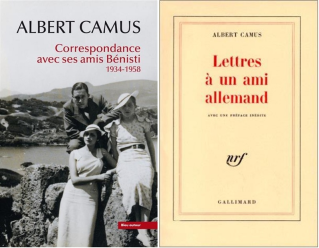 Charla «Correspondencias  amistosas  camusianas: "Lettres à un ami allemand" y "Albert Camus, Correspondance avec ses amis Bénisti» - 