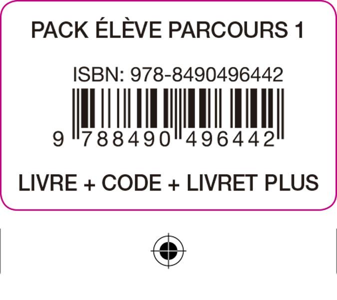 PARCOURS 1 PACK ELEVE | 9788490496442 | VARIOS AUTORES