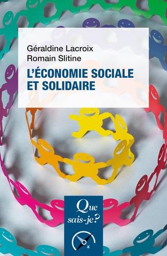 L'ÉCONOMIE SOCIALE ET SOLIDAIRE | 9782715400535 | GÉRALDINE LACROIX, ROMAIN SLITINE