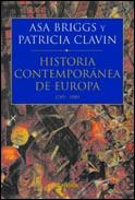 HISTORIA CONTEMPORÁNEA DE EUROPA | 9788484321095 | ASA BRIGGS/PATRICIA CLAVIN