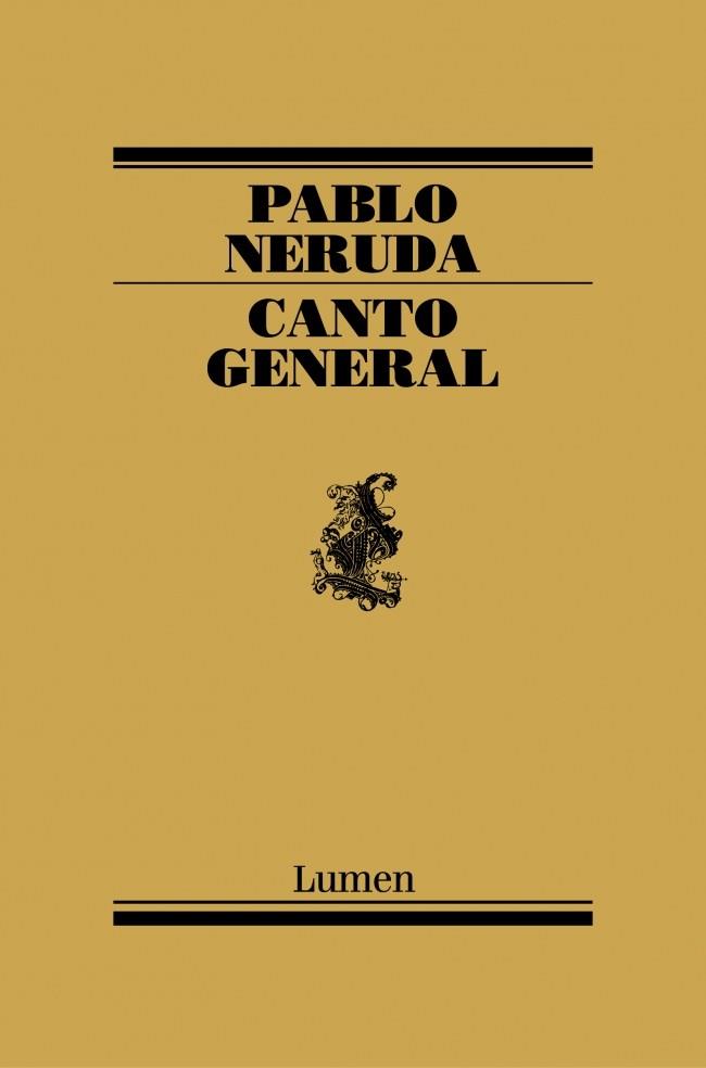 CANTO GENERAL | 9788426427168 | NERUDA,PABLO