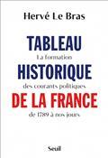 TABLEAU HISTORIQUE DE LA FRANCE : LA FORMATION DES COURANTS POLITIQUES DE 1789 À NOS JOURS | 9782021494693 | LE BRAS, HERVÉ