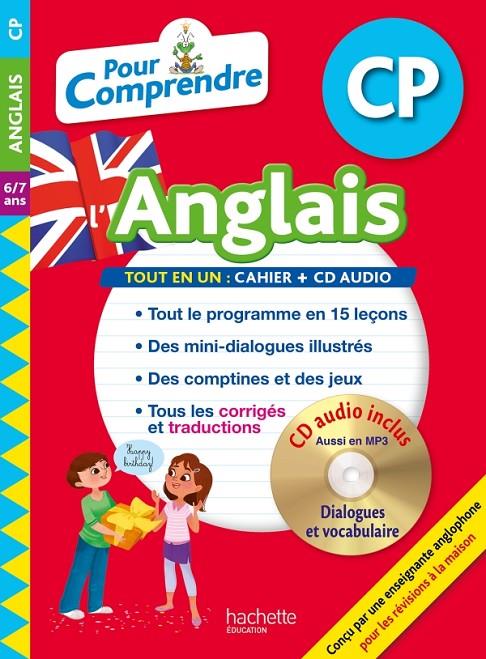 POUR COMPRENDRE L'ANGLAIS CP, 6-7 ANS | 97820170155057