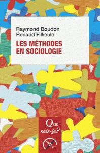 LES MÉTHODES EN SOCIOLOGIE | 9782130812524 | RAYMOND BOUDON, RENAUD FILLIEULE