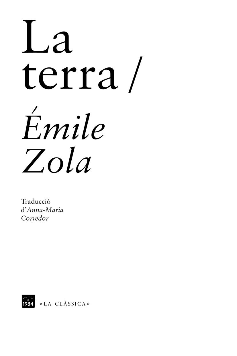 LA TERRA | 9788492440764 | ÉMILE ZOLA